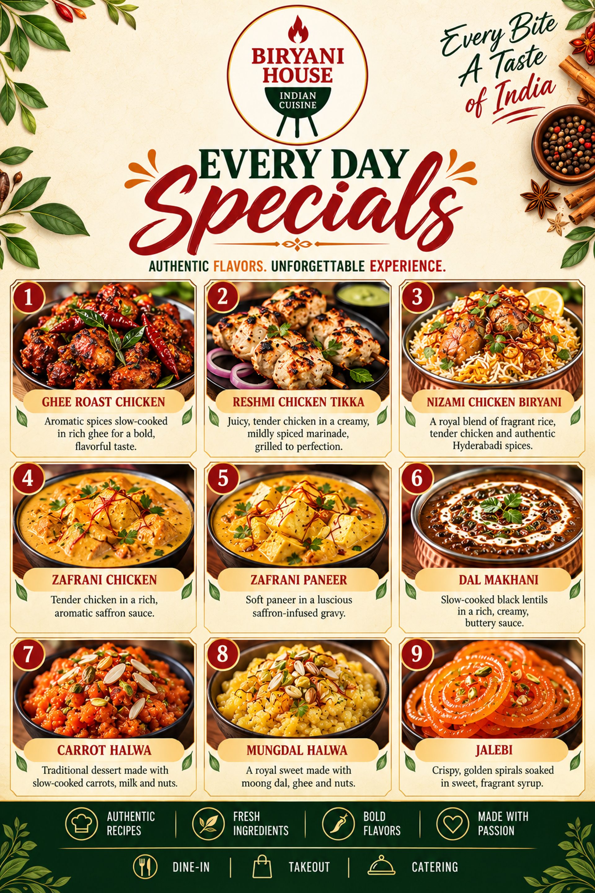 Weekend Specials