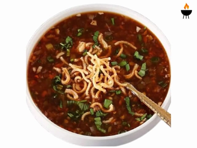 Veg Manchow Soup.