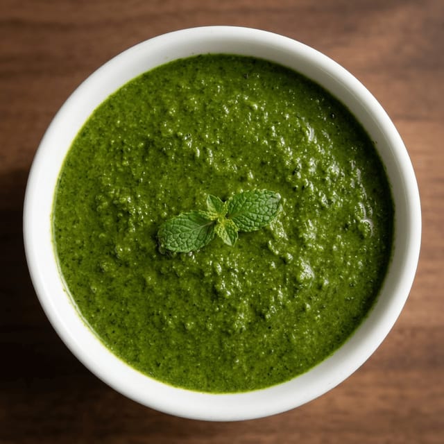 Mint Chutney.