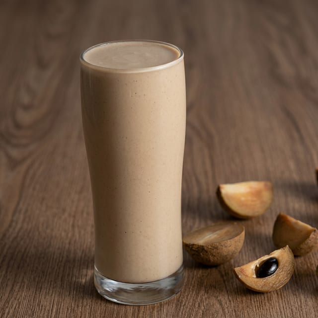 Chickoo Milk Shake.
