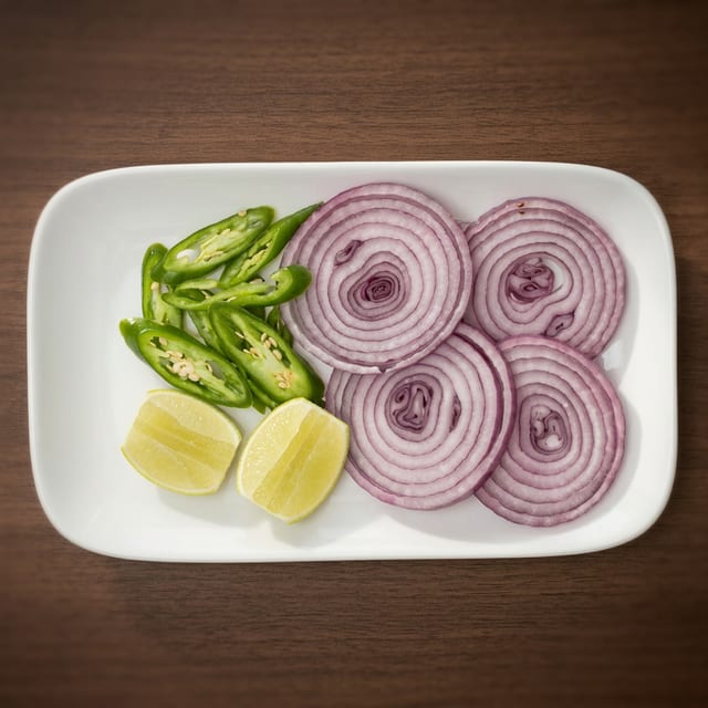 Salad (Cut Onions & Limes).