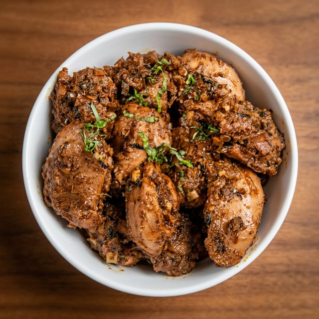 Curry Leaves Chicken.