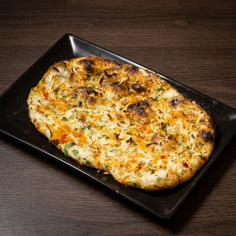 Savor Our Garlic Naan