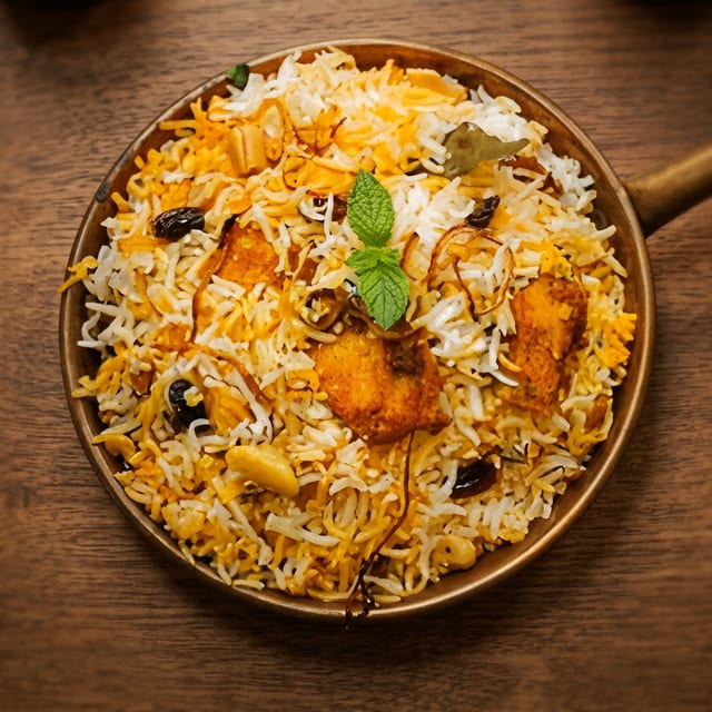 Hyd Chicken Dum Biryani Bucket Combo.