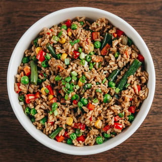 Schezwan Veg Fried Rice