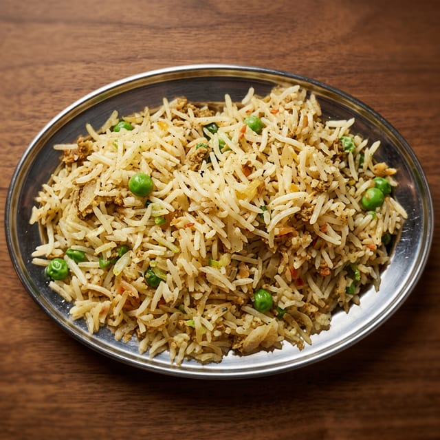 Veg Kheema Biryani.