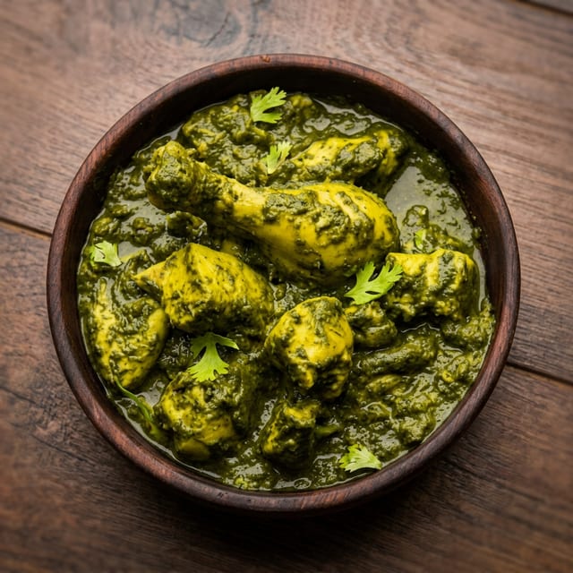 Chicken Saag.