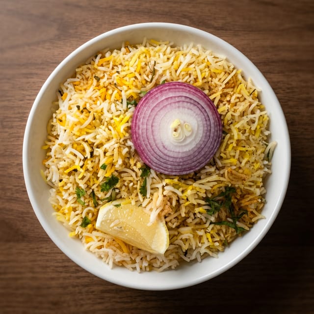 Hyd Veg Dum Biryani.